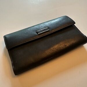 Ralph Lauren black leather wallet